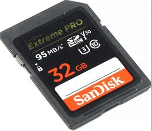 32GB SD KART 95Mb/s EXT PRO C10 SANDISK SDSDXXG-032G-GN4IN