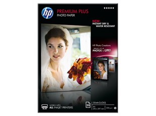 HP CR673A PREMIUM PLUS YARI PARLAK FOTOGRAF KAGIDI - 20 YAPRAK - A4 - 210 X 297 MM - 300 g/m2