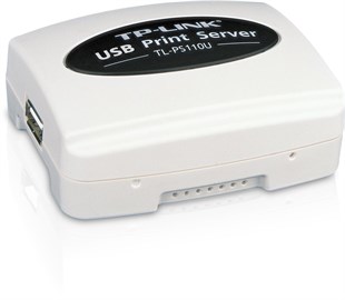 TP-LINK TL-PS110U 1 USB 2.0 PORTLU FAST ETHERNET PRINT SERVER